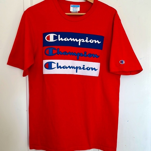 Champion Other - Champion embroidered men’s tee size medium